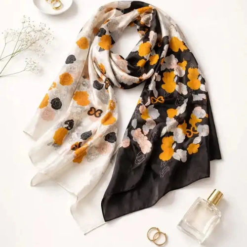 Cotton and Silk Scarf Dupatta image 3