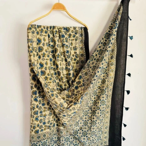 Cotton and Silk Scarf Dupatta image 5